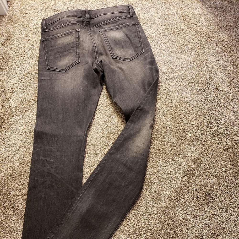 Gray Gap skinny Jeans